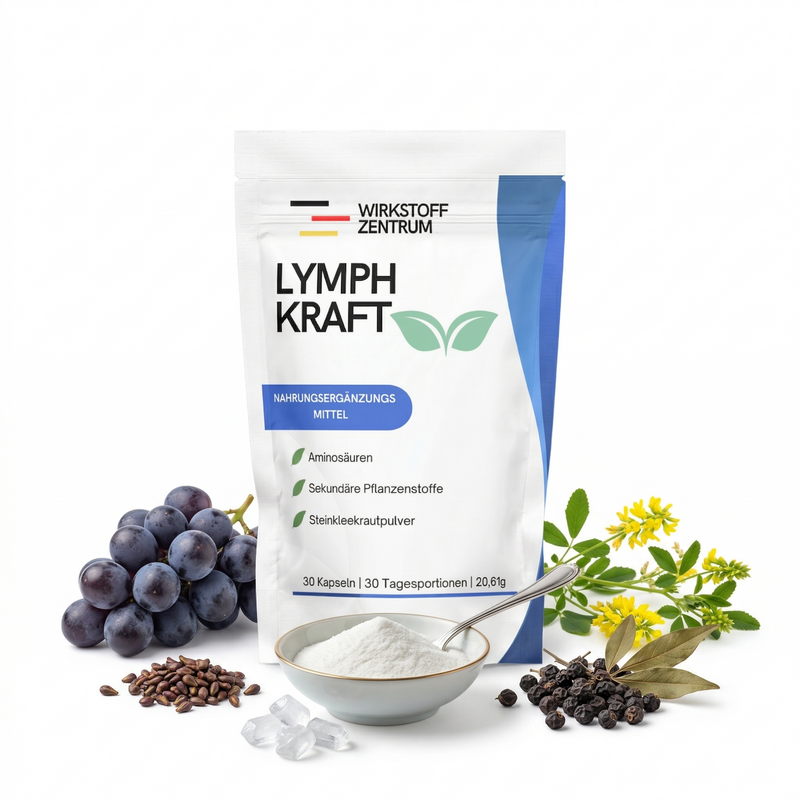 Lymph Kraft Nahrungsergänzungsmittel